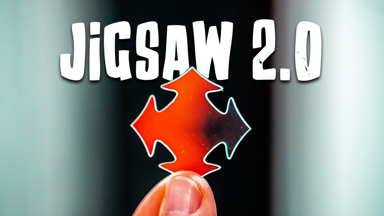 Solving The IRIDESCENT Jigsaw Puzzle!! (See-Through)