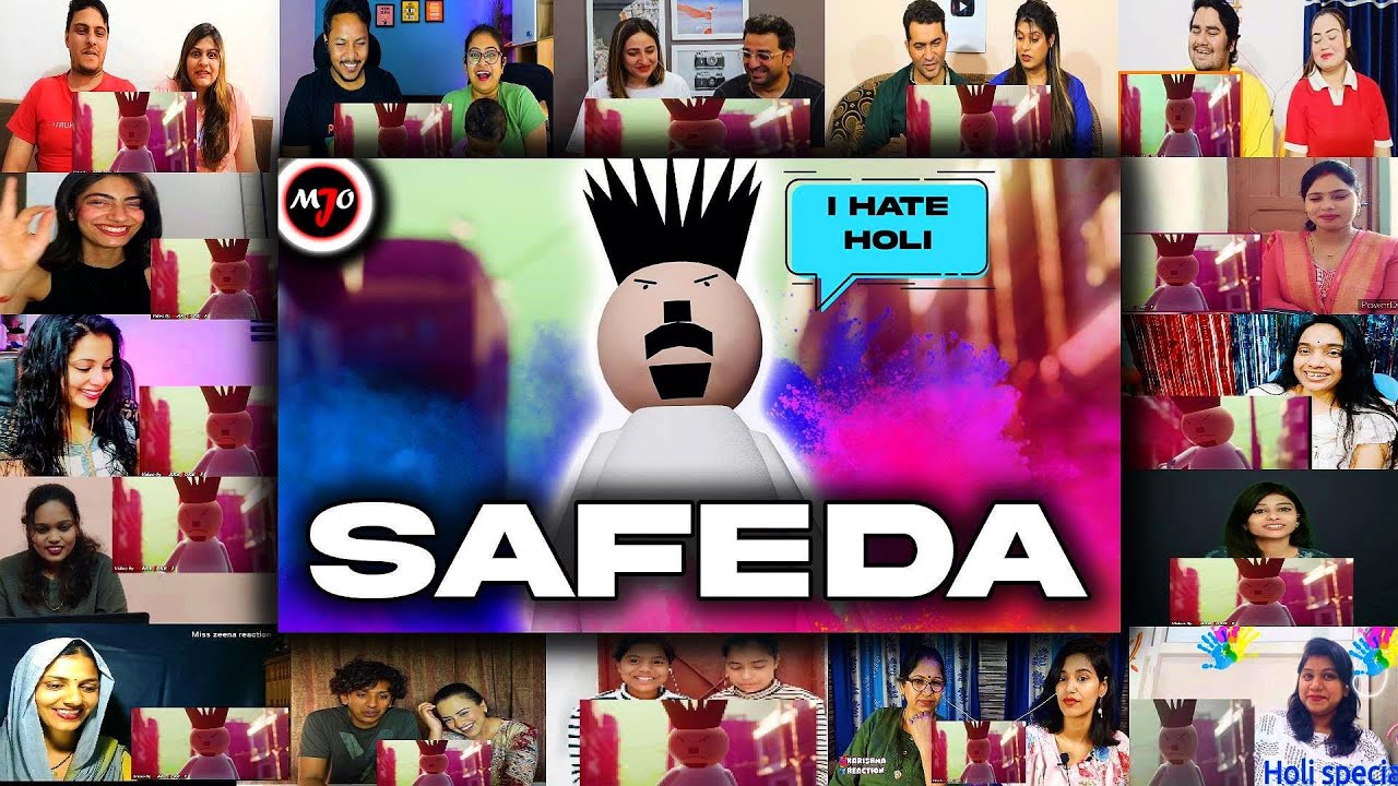 Safeda MJO Make Joke Of Mashup Reaction