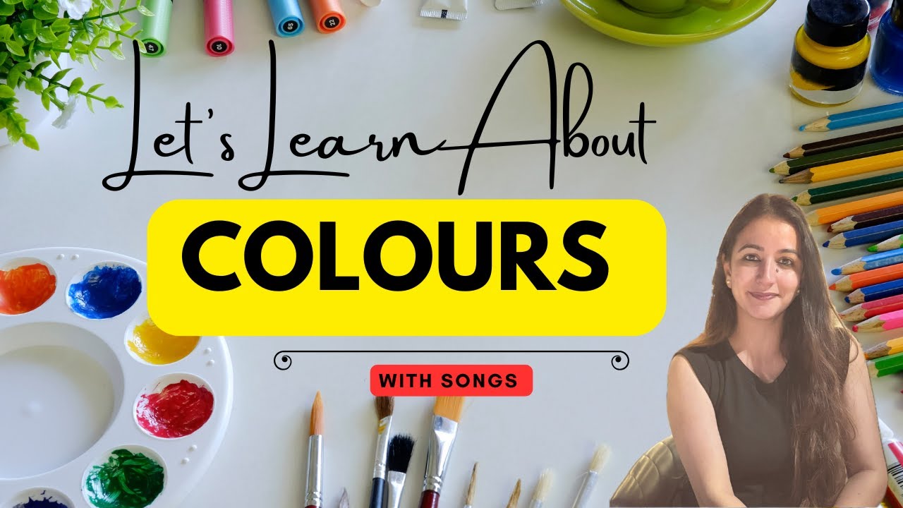 Learn Colours with Songs for Children| Toddles to kids