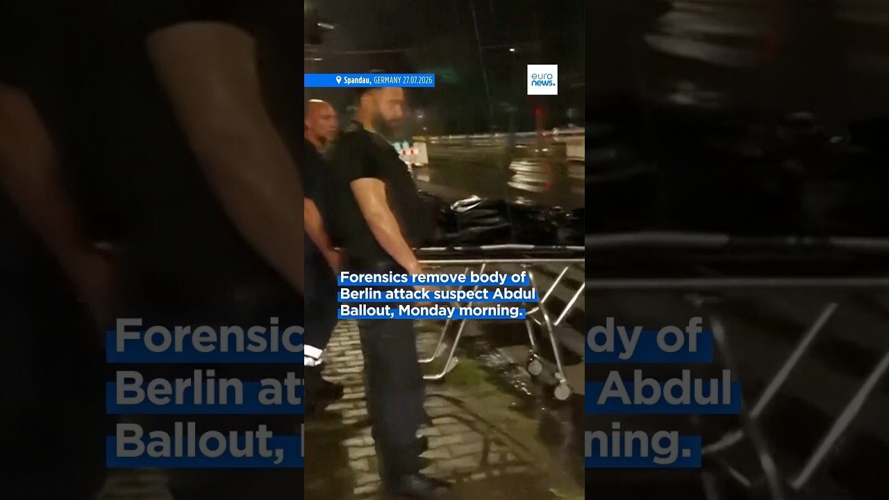 Body believed to be that of van ramming suspect Abdul Ballout seen being removed