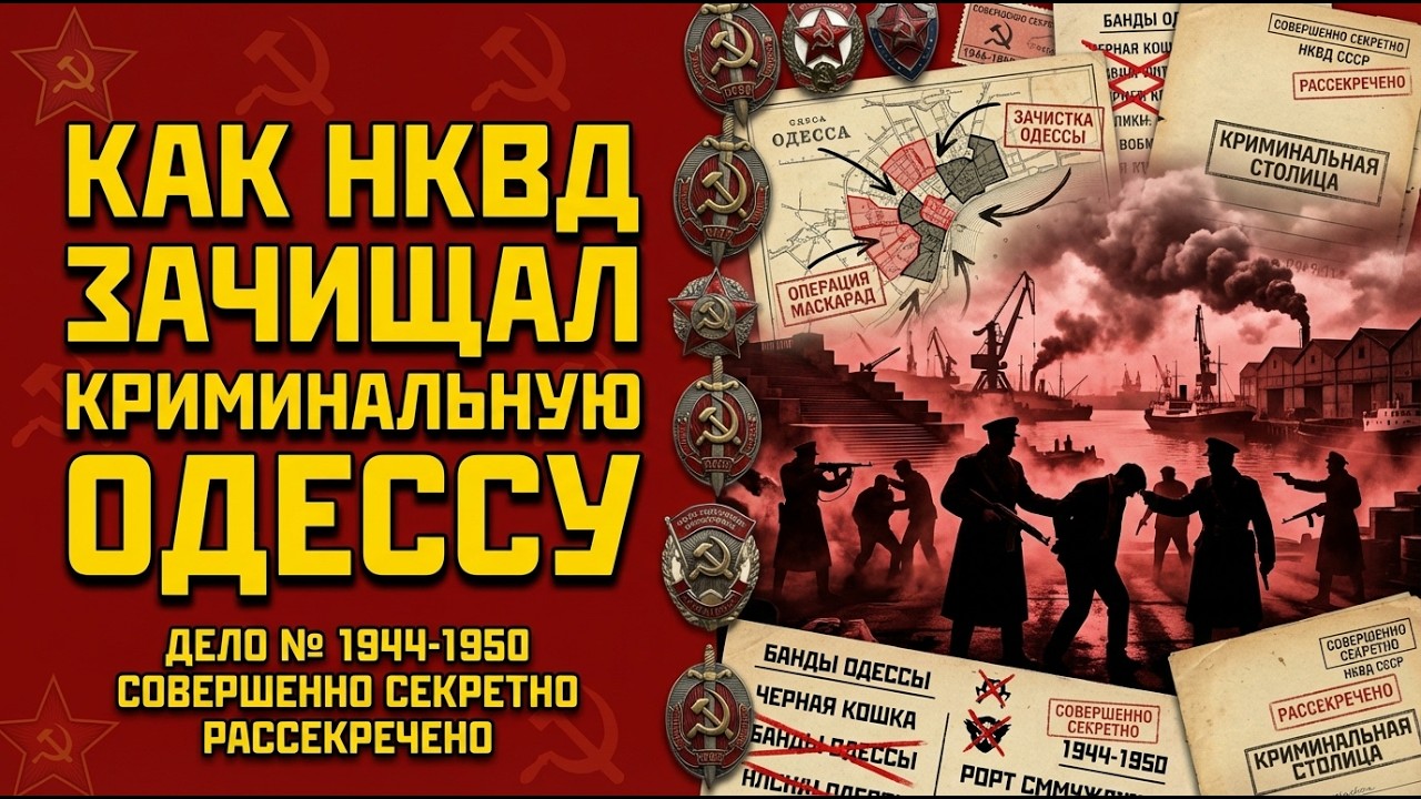 Одесса 1944-1950: как НКВД зачищал криминальную столицу СССР - 