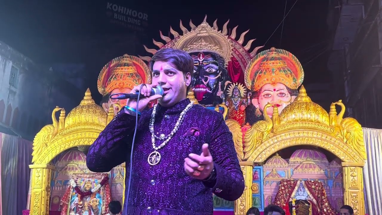 Kali Tera Marghat Me Asthan | काली तेरा मरघट में अस्थान | Live Jagran Bhajan 2025 By Vipin Khanna❤️