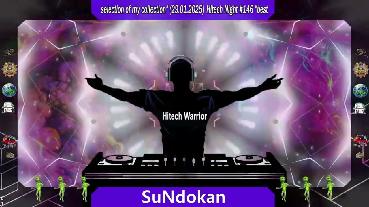 Hitech Night #146 #highlight #hitech #psytrance #twitch #sundokan (29.01.2025)