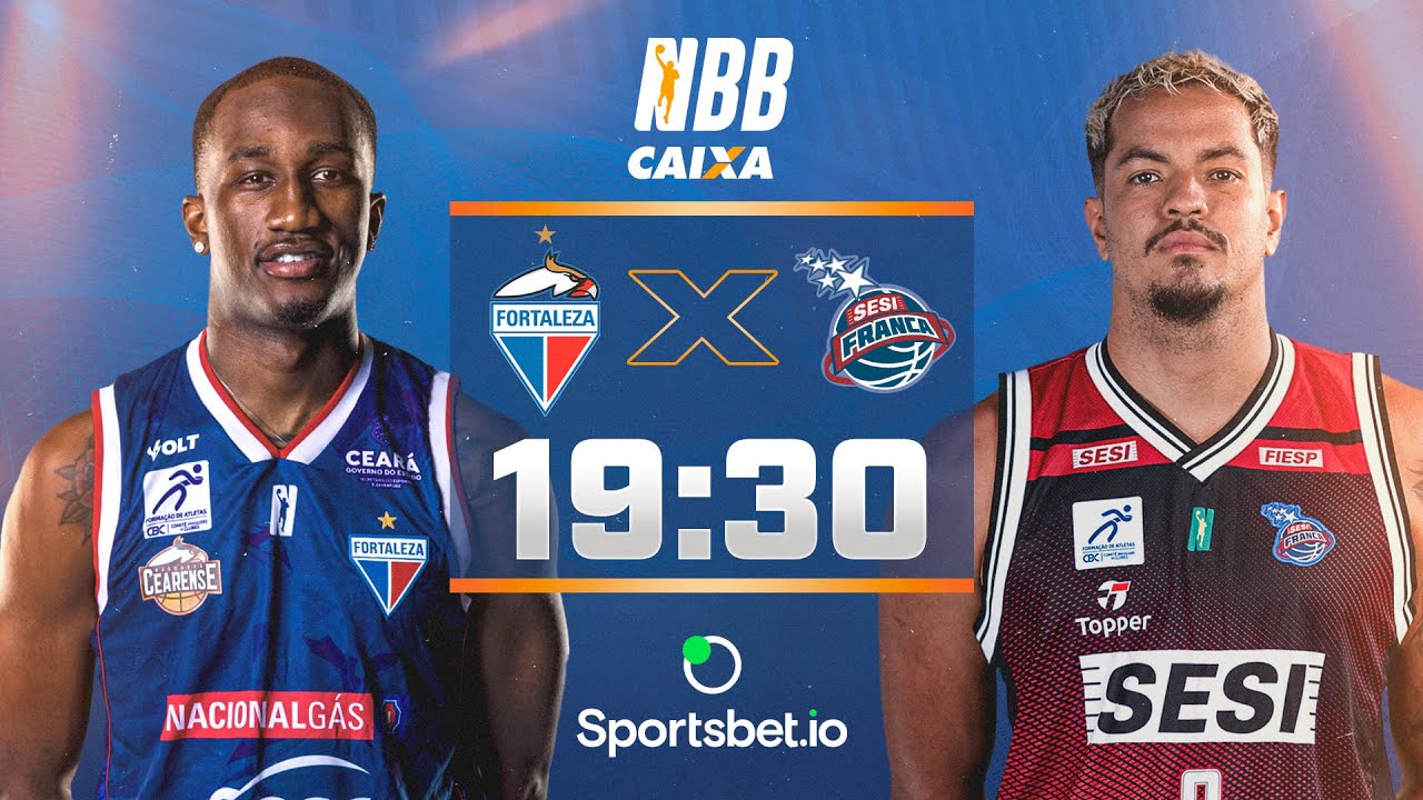🦅🦁Fortaleza Basquete Cearense X Sesi Franca🏟️ | NBB CAIXA 2023/24 | 03/01/24 | Ao vivo e com imagens