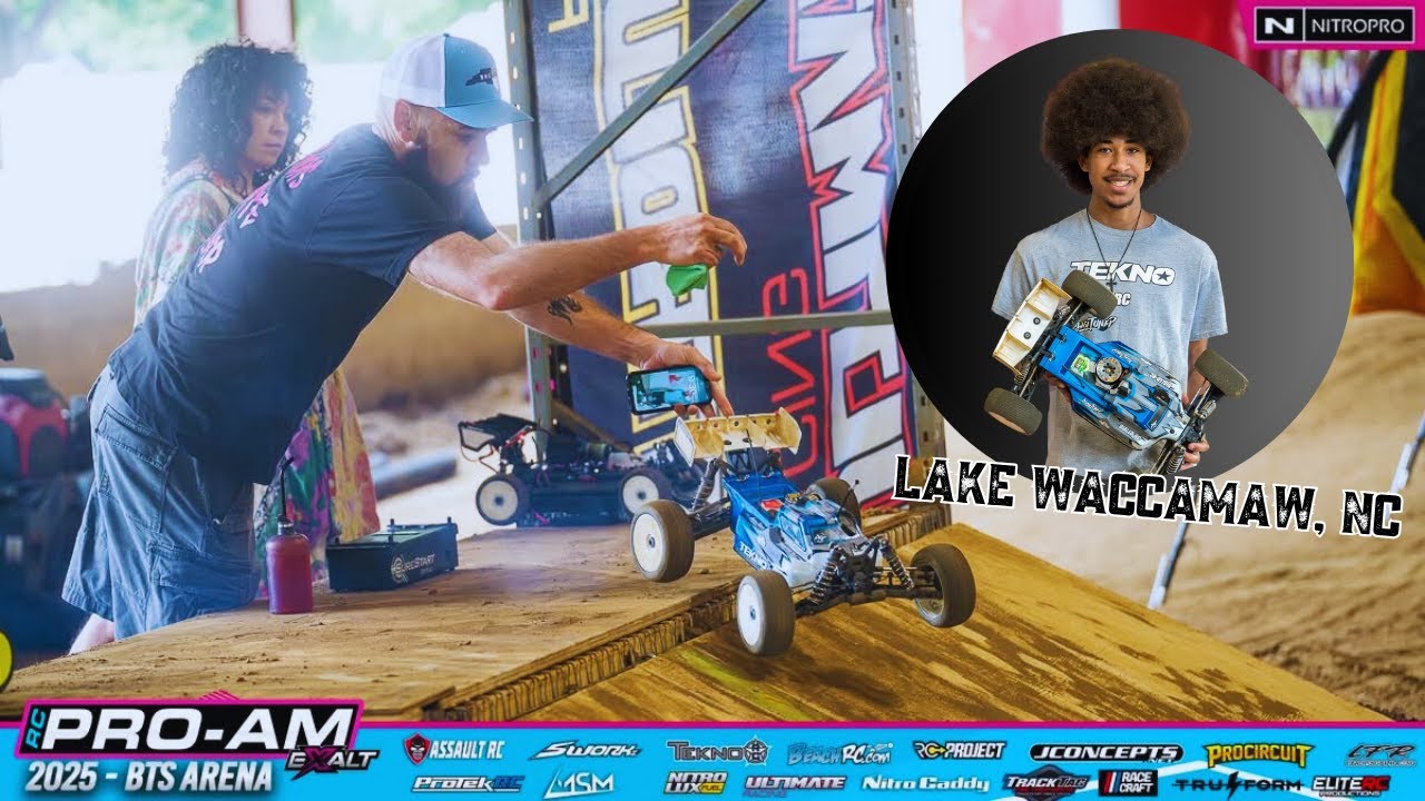 2025 RC PRO-AM. RC RACING ON A GREAT OFF-ROAD TRACK!