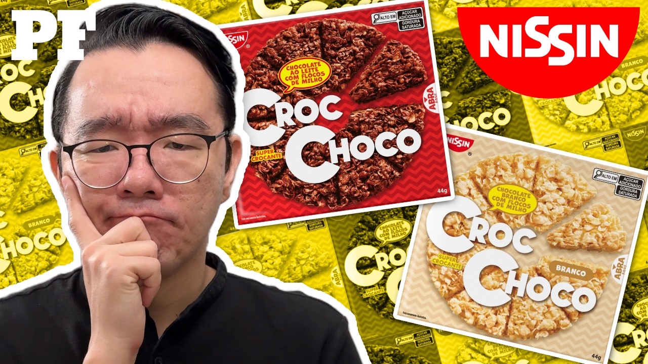 CROC CHOCO: Os DOCES da NISSIN (a dona do Miojo)