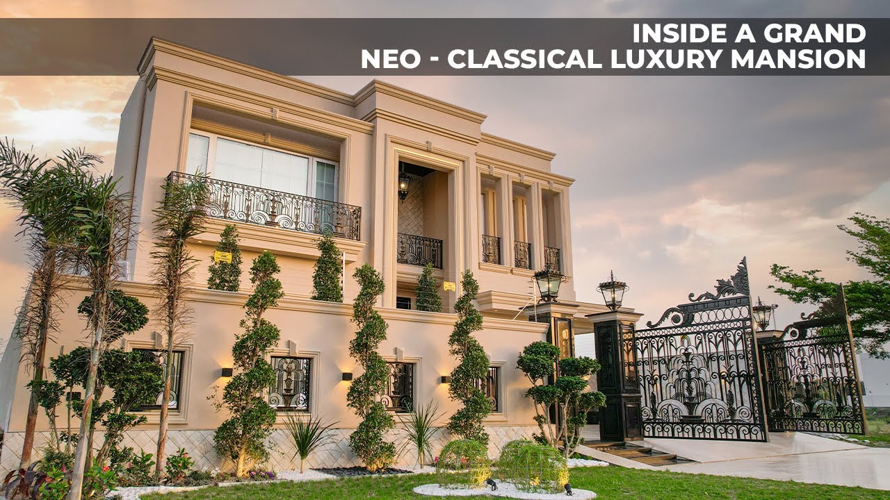 Inside a Grand Neo - Classical Luxury Mansion | 1 Kanal Masterpiece