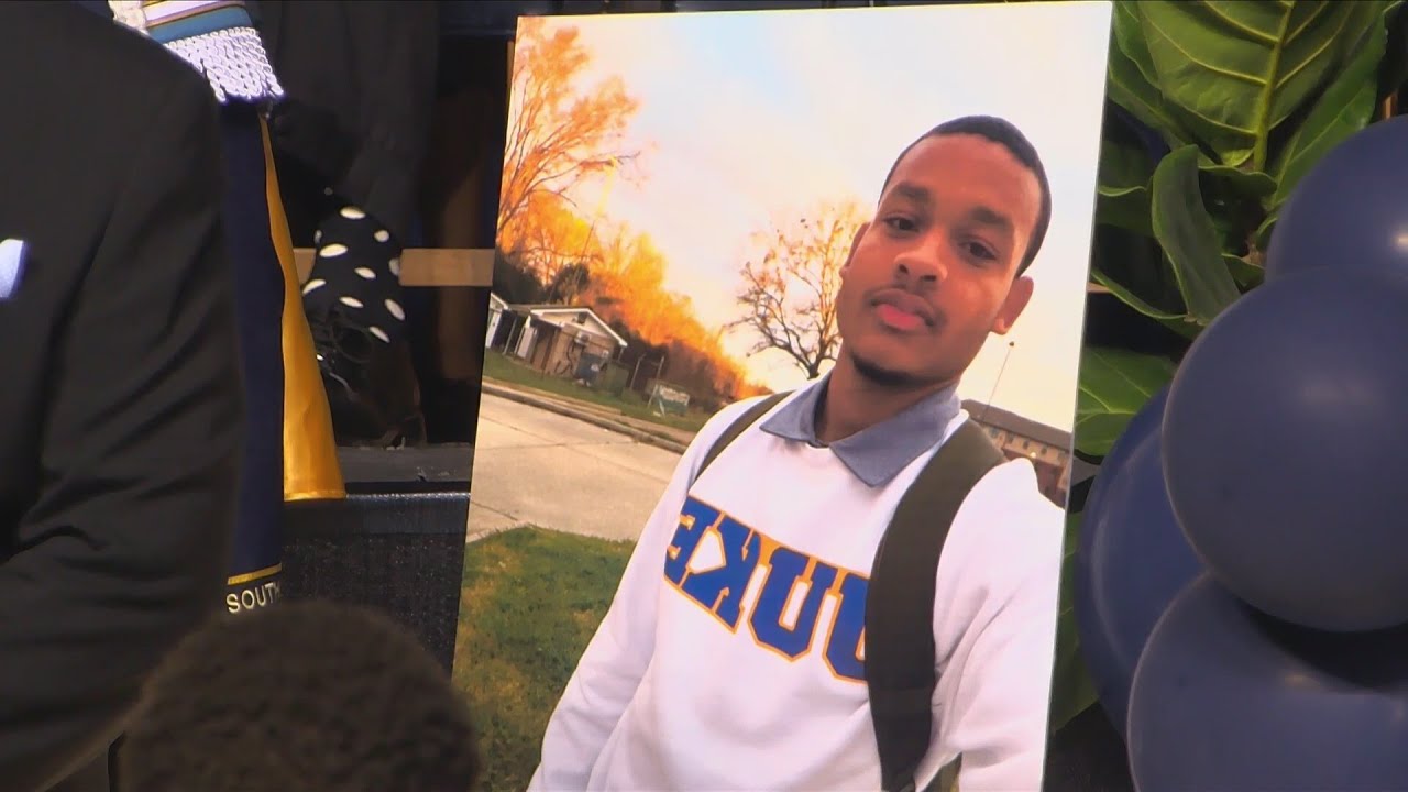 Life of Southern University student Caleb Wilson honored at campus memorial