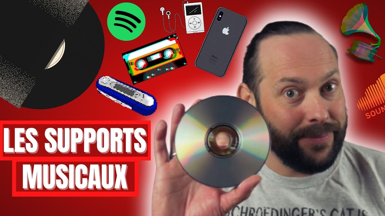 Les Supports Musicaux - Histoire et évolution : du physique à la dématérialisation