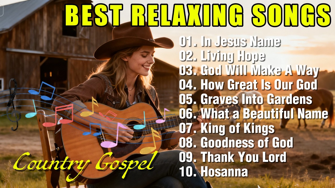In Jesus Name – Peaceful Country Gospel Worship | Female Vocal & Harmonica