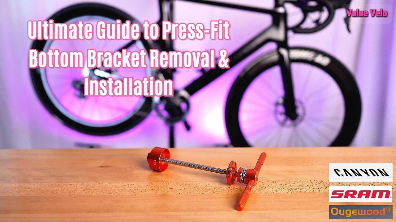 Ultimate Guide to Press-Fit Bottom Bracket Removal & Installation! #sram #bottom #canyon