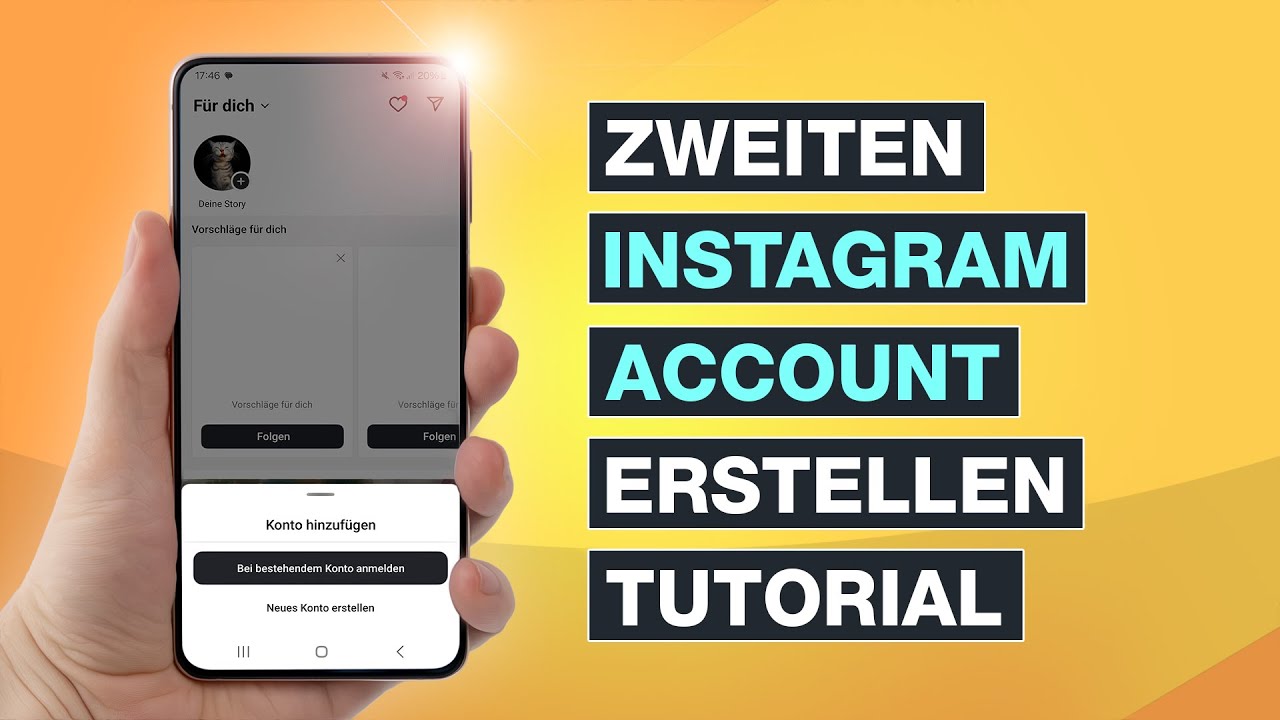 Zweiten Instagram Account erstellen - So einfach geht’s – Testventure