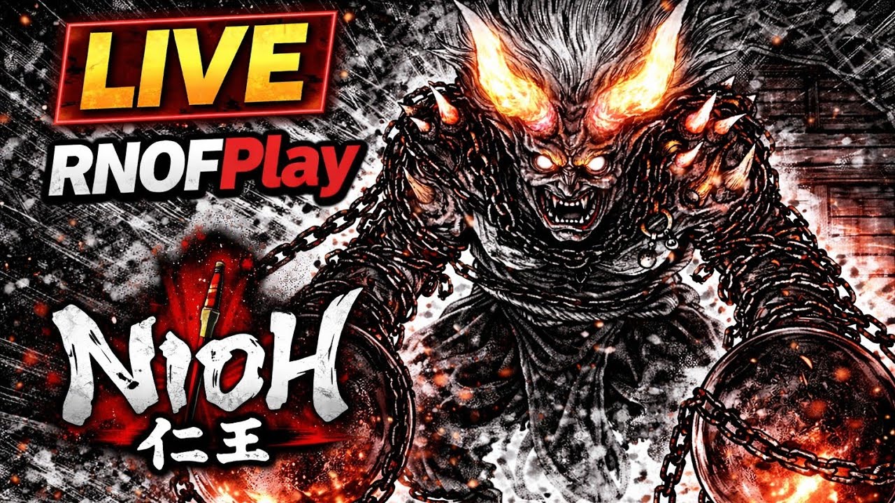 NIOH - O início da jornada épica de William Adams [LIVE # 1]