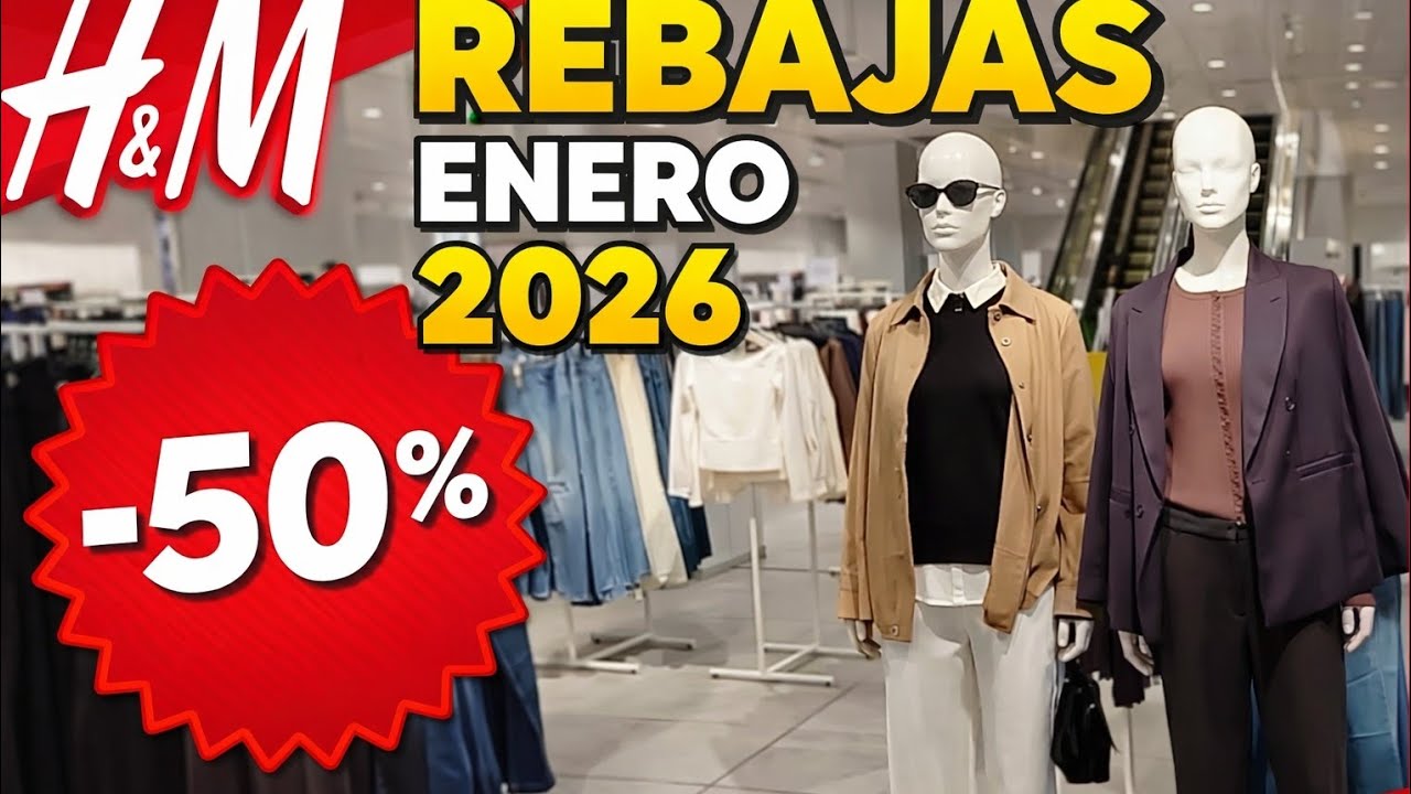 H&M Rebajas Enero 2026 🛍️ Descuentos, Prendas Básicas, Tendencias y más!🔥