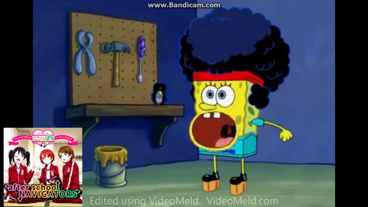 Love Live! songs portrayed by Spongebob