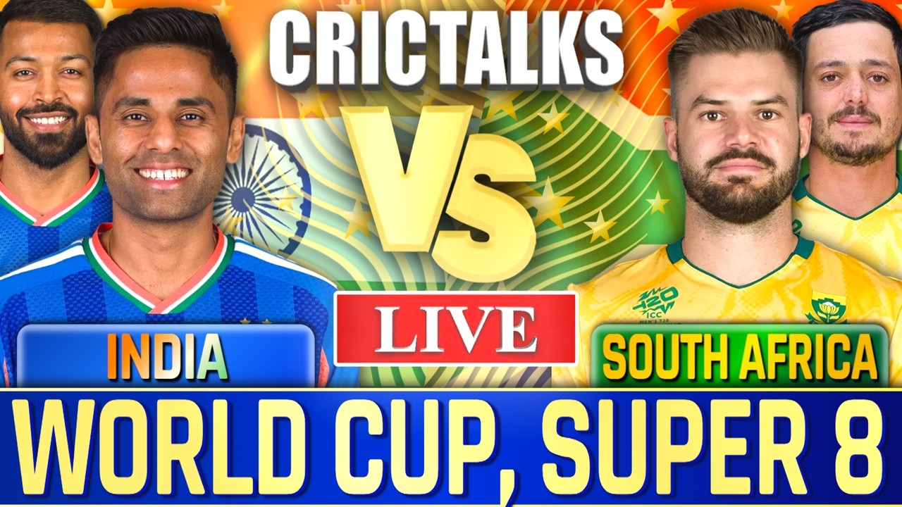 🔴 Live: IND vs SA Live Match Today, T20 World Cup 2026 Scores, Commentary India v South Africa