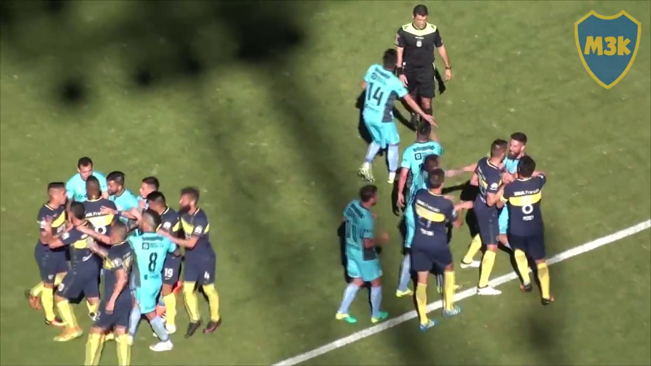 Boca Temperley 2016 / Tercer gol y tumulto