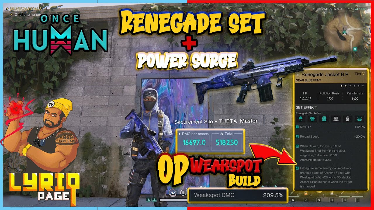 Once Human Ultimate OP Weakspot Power Surge Build | Meta Builds