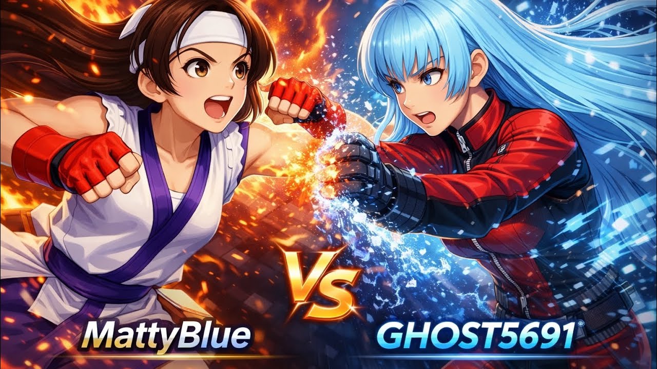 KOF 2002 NGM FT 5 - MattyBlue VS GHOST5691