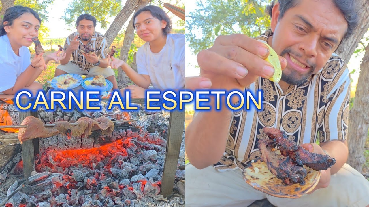 DISFRUTANDO DE UNA DELICIOSA CARNE A SADA