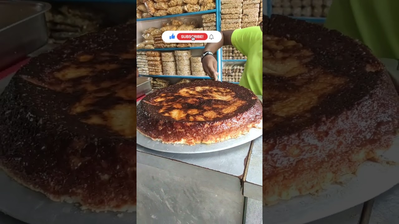 Odisha Famous & Popular Sweet Chena Poda #odisha #berhampur #chenapoda #trending #shorts