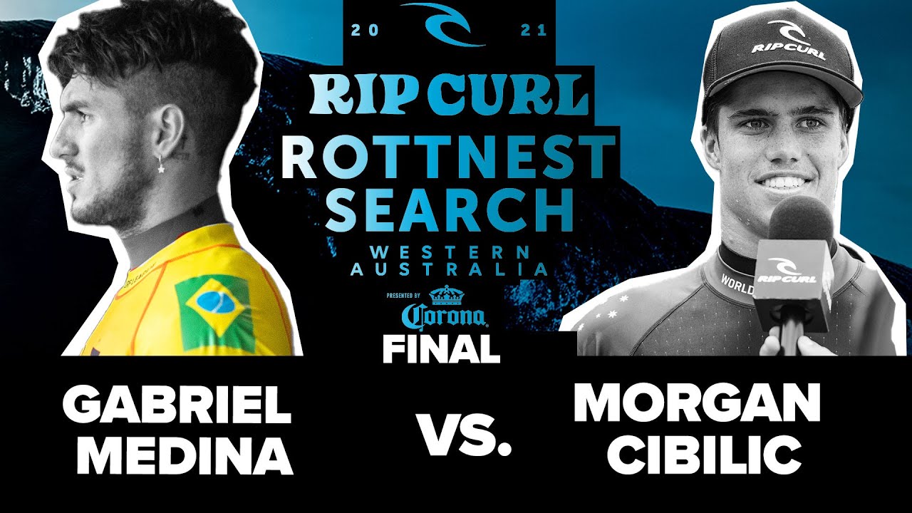Gabriel Medina vs. Morgan Cibilic HEAT REPLAY FINAL Rip Curl Rottnest Search presented by Corona
