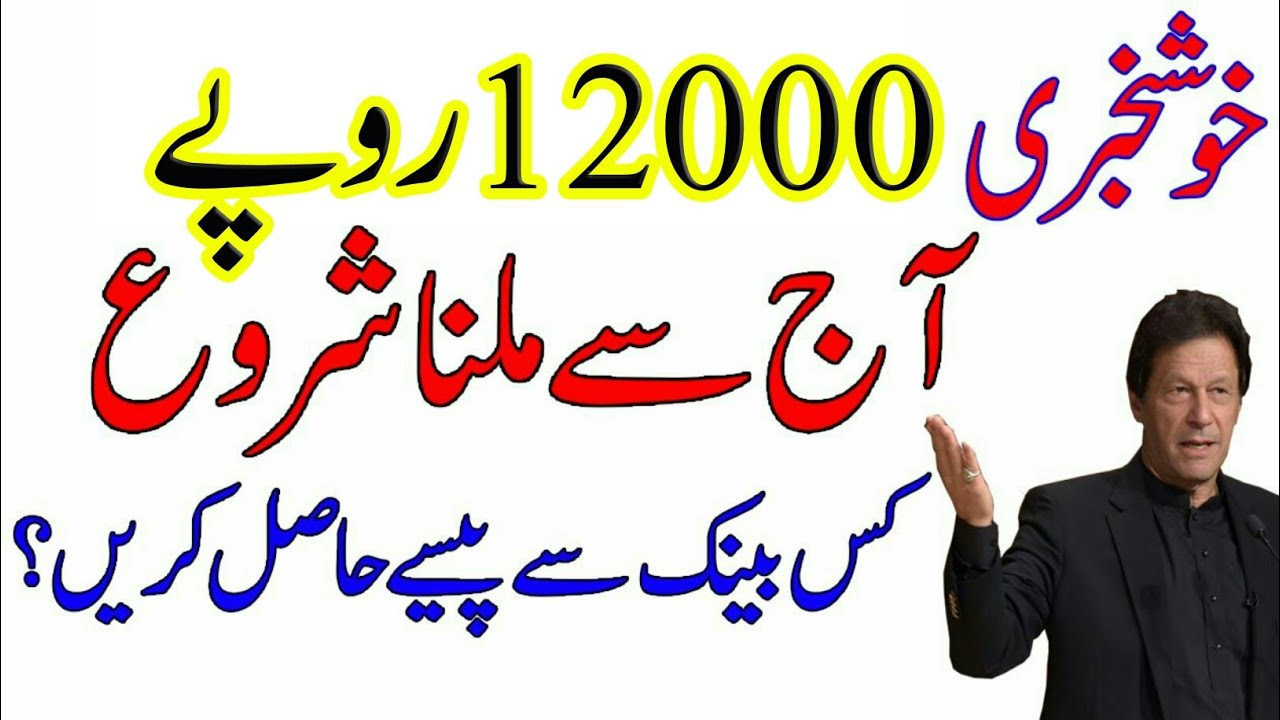 Ehsas 12000 Payment Start Today | Ehsas Nadra Gov pk | HBL and Alfalah Bank Pak Updates