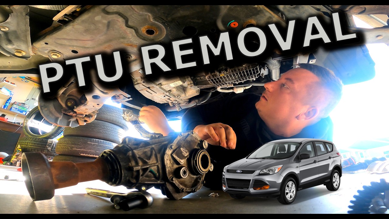 2014 Ford Escape Power Transfer Unit (PTU) Removal