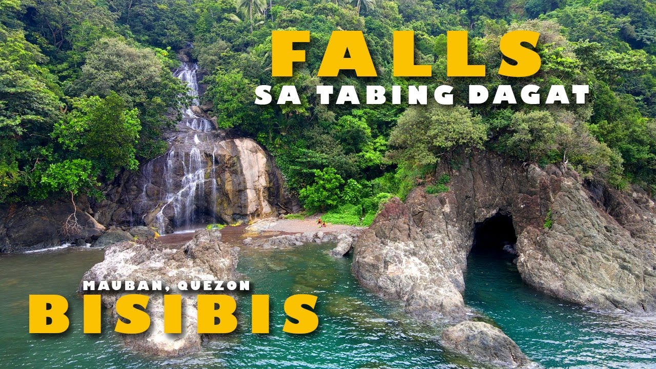 Lihim na waterfalls sa tabi ng dagat | Bisibis falls, Mauban to Real Quezon Road