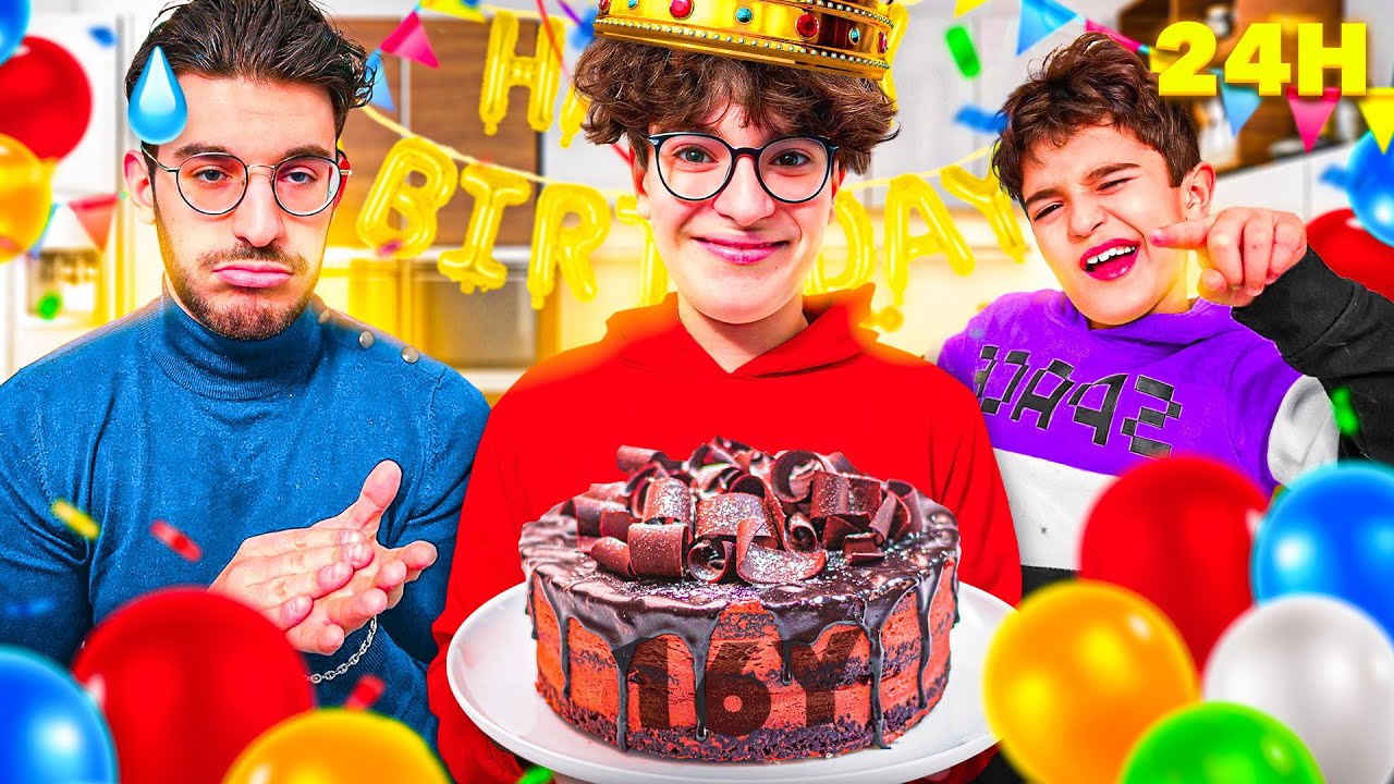ON DIT OUI À TOUT À NOTRE FRÈRE PENDANT 24H POUR SES 16 ANS ! (il y'a des dossiers..)