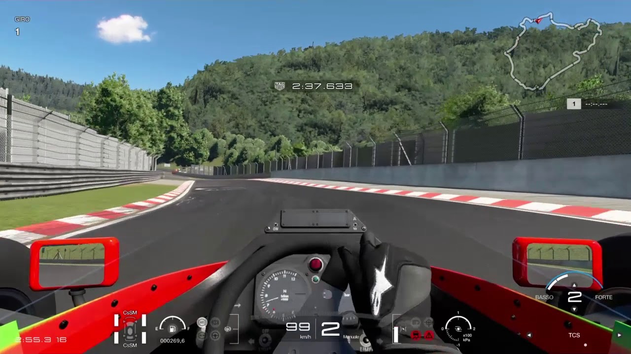 Nurburgring Crash Lauda Gran Turismo Sport