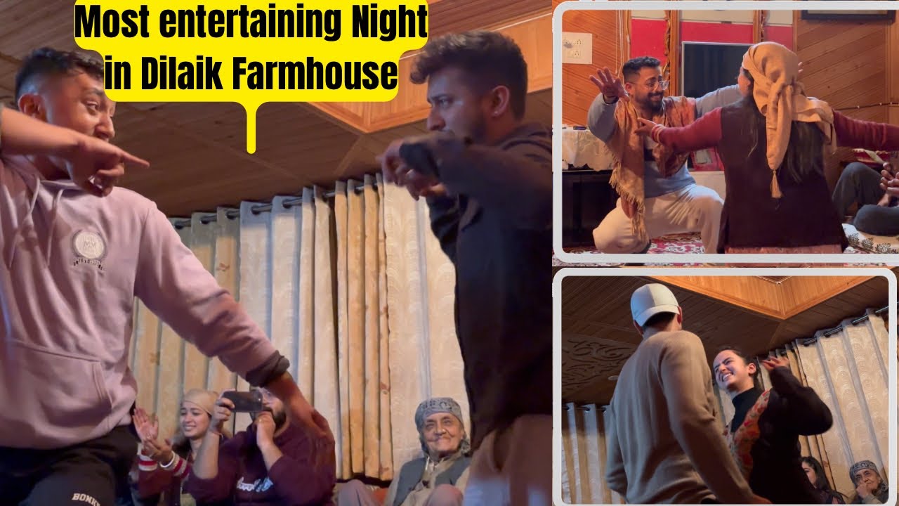 Fun Night at Dilaik Farmhouse🥳🤪 Bade Mummy ne sbke liye bnaye Siddu 🤤😋