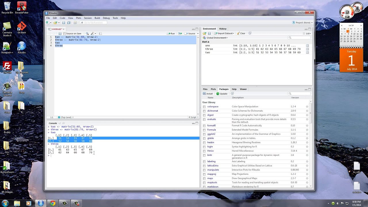 R Programming Tutorial - 14 - Matrix