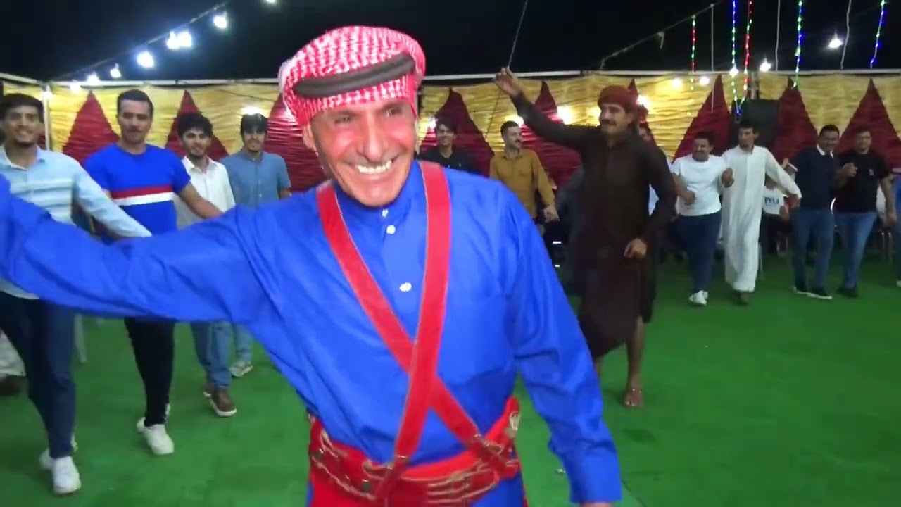 افراح الجمعان مع نجوم الفن والطرب بقياده الفنان الكبير حمزه ومحمود الشرعه وفرقته الموسيقيه