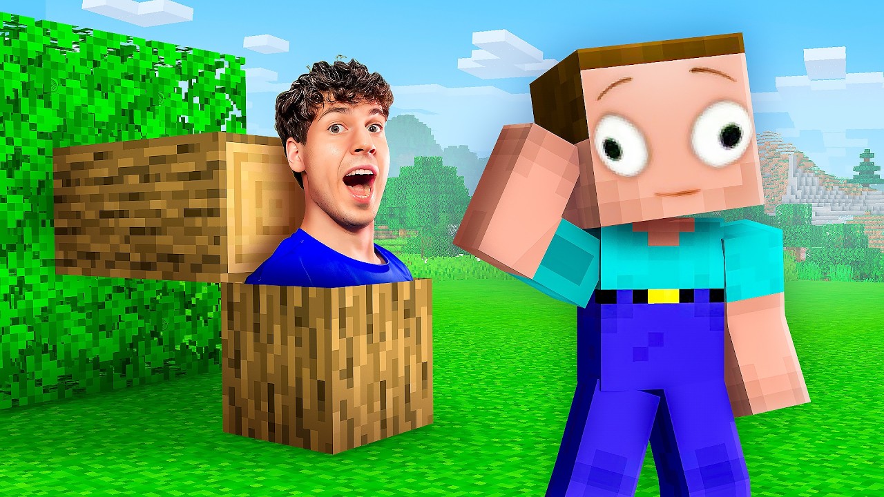 ХАХАХ🤣 НЕУКЛЮЖИЙ НУБ НЕ УВИДЕЛ МЕНЯ! ПРЯТКИ в МАЙНКРАФТ