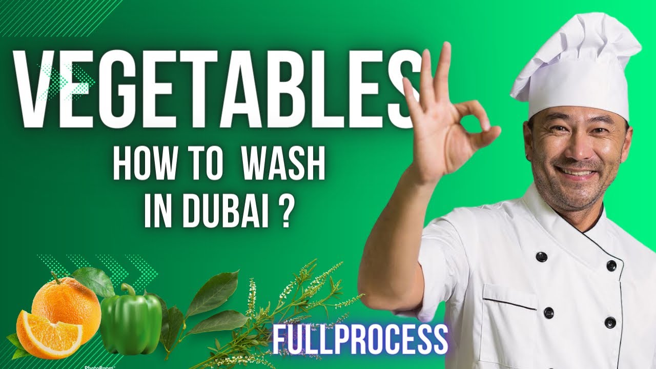 Why They Wash Vegetables In Dubai ||  Full process of receiving & cleaning of vegetables & fruits