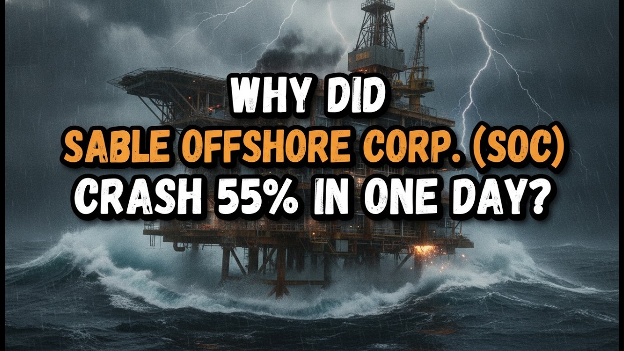 Почему акции $SOC рухнули на 55% за один день?