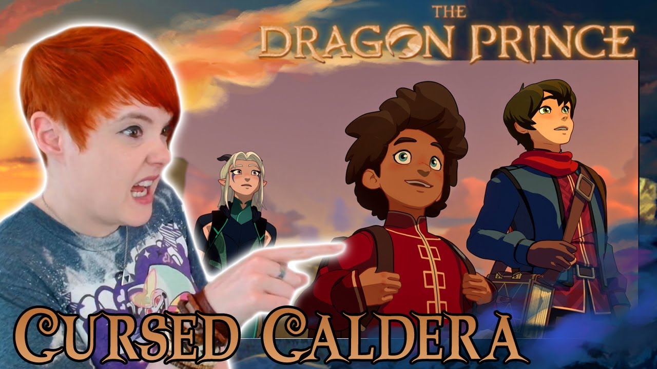 IT'S BEHIND YOU!!! The Dragon Prince 1x08 Episode 8: Cursed Caldera Reaction!