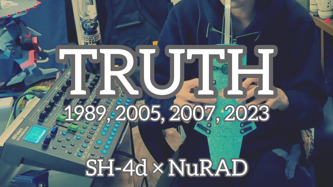 NuRADとSH-4dで色々なTRUTHをそこはかとなく吹いてみました【JUDD特集】/ T-SQUARE