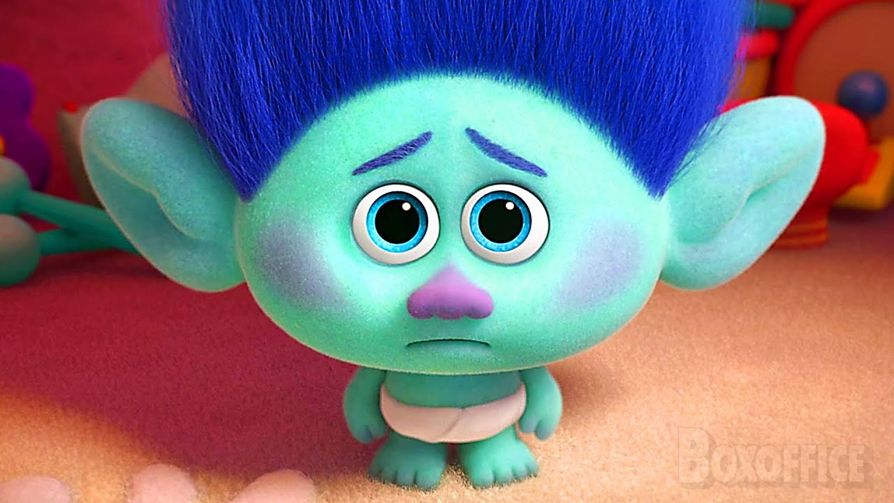 Bébé Branche est le plus MIGNON des Trolls  😍| Les Trolls 3 Meilleures Scènes 🌀 4K