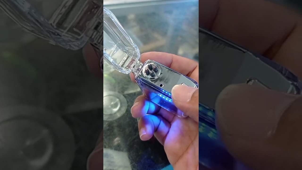USB charge electric lighter with plasma flame type and equipped with a flashlight #unique #lighter