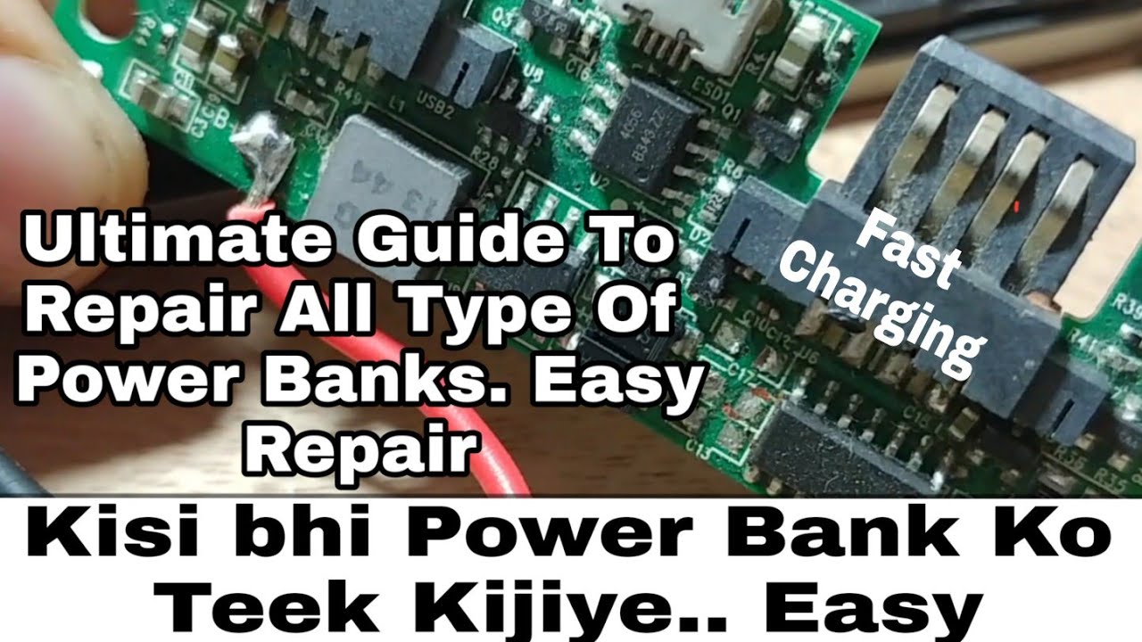 #EP-143 Easly Repair Every Power Bank Using this Process . Ultimate Repair Guide.