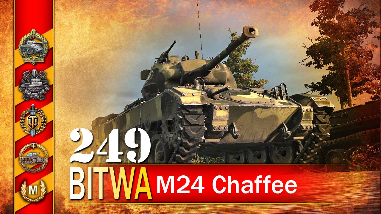 M24 Chaffee - brak amunicji to nie problem - BITWA - World of tanks