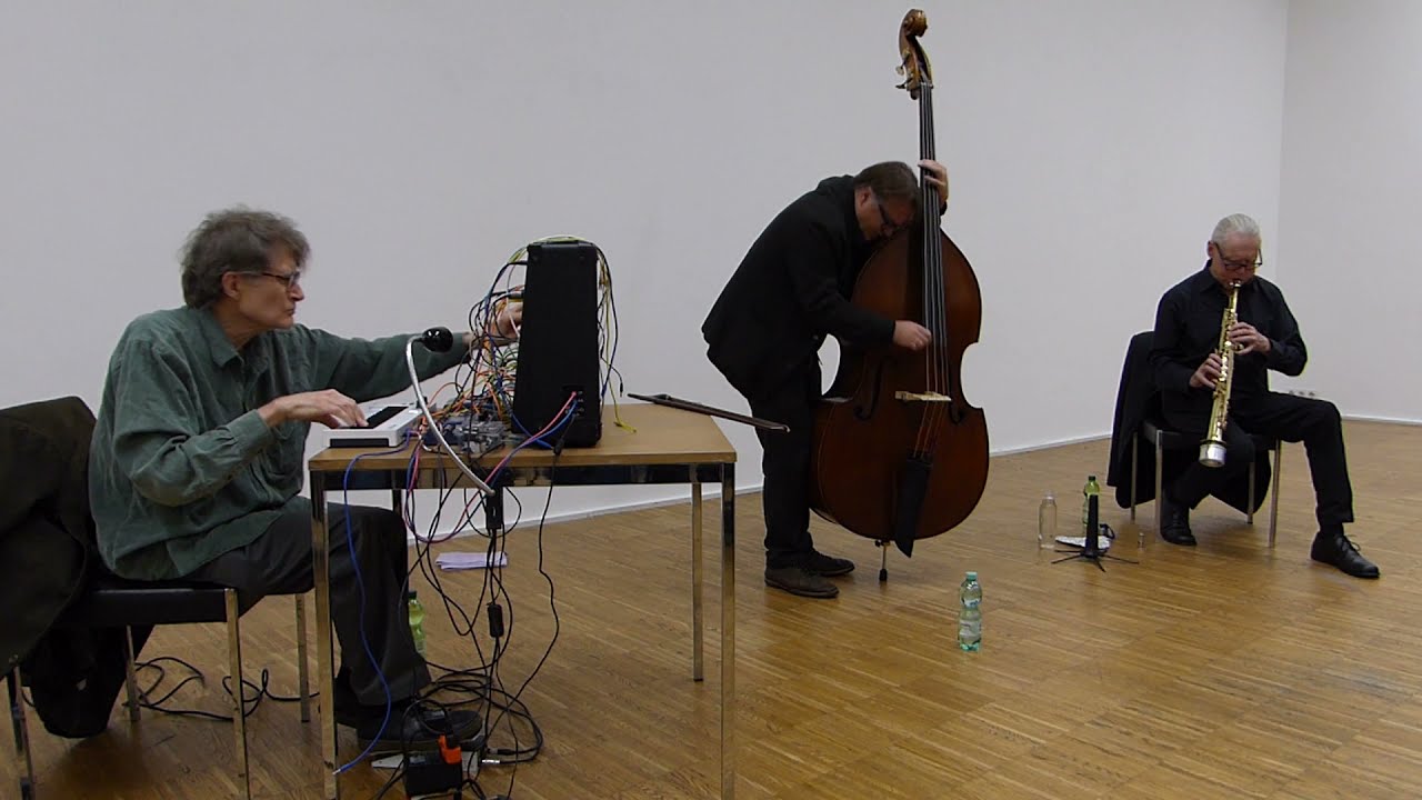 Urs Leimgruber & Jim Baker & Jason Roebke - Galerie Maerz, Linz, Austria, 2021-10-20
