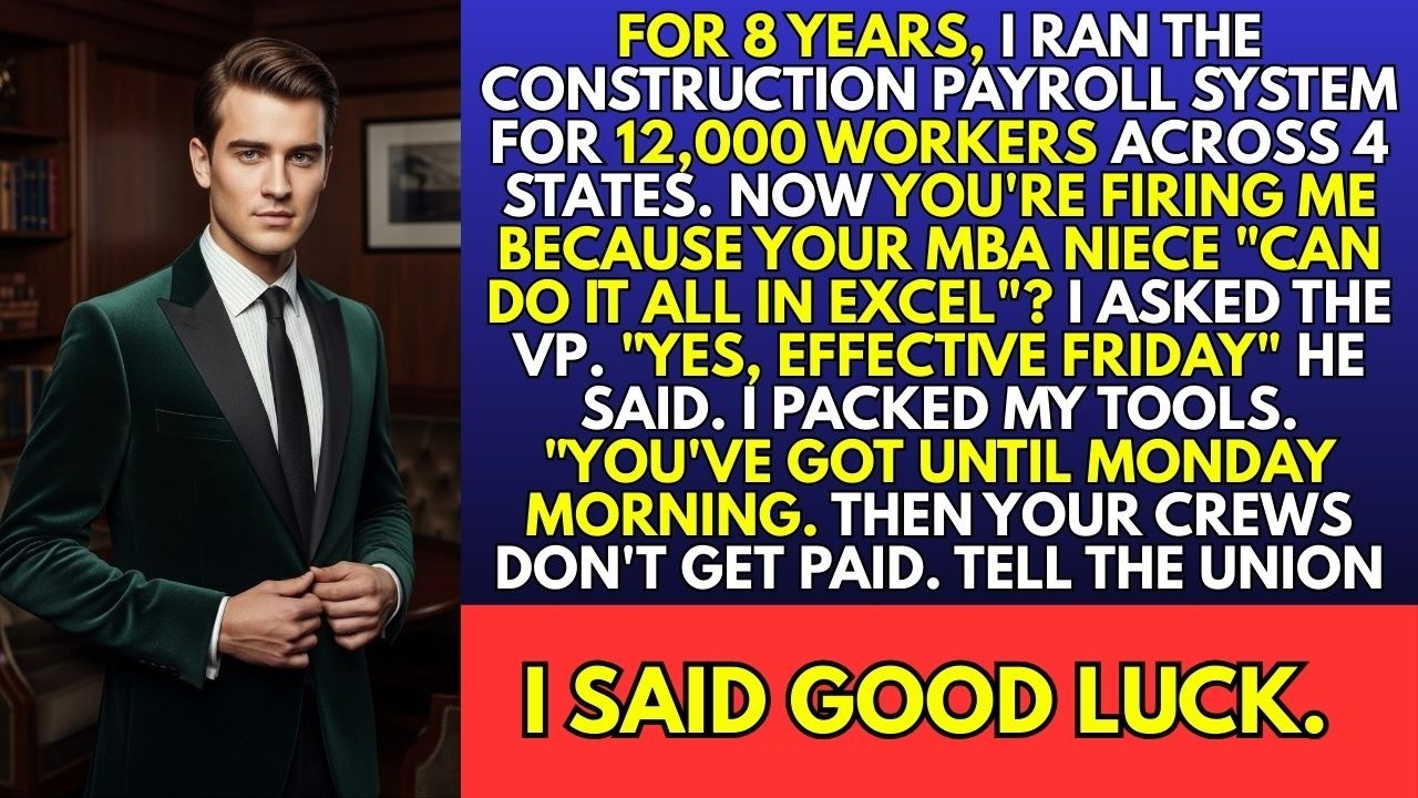 I Was Fired for an MBA's Excel Sheet – Construction Payroll Revenge Story