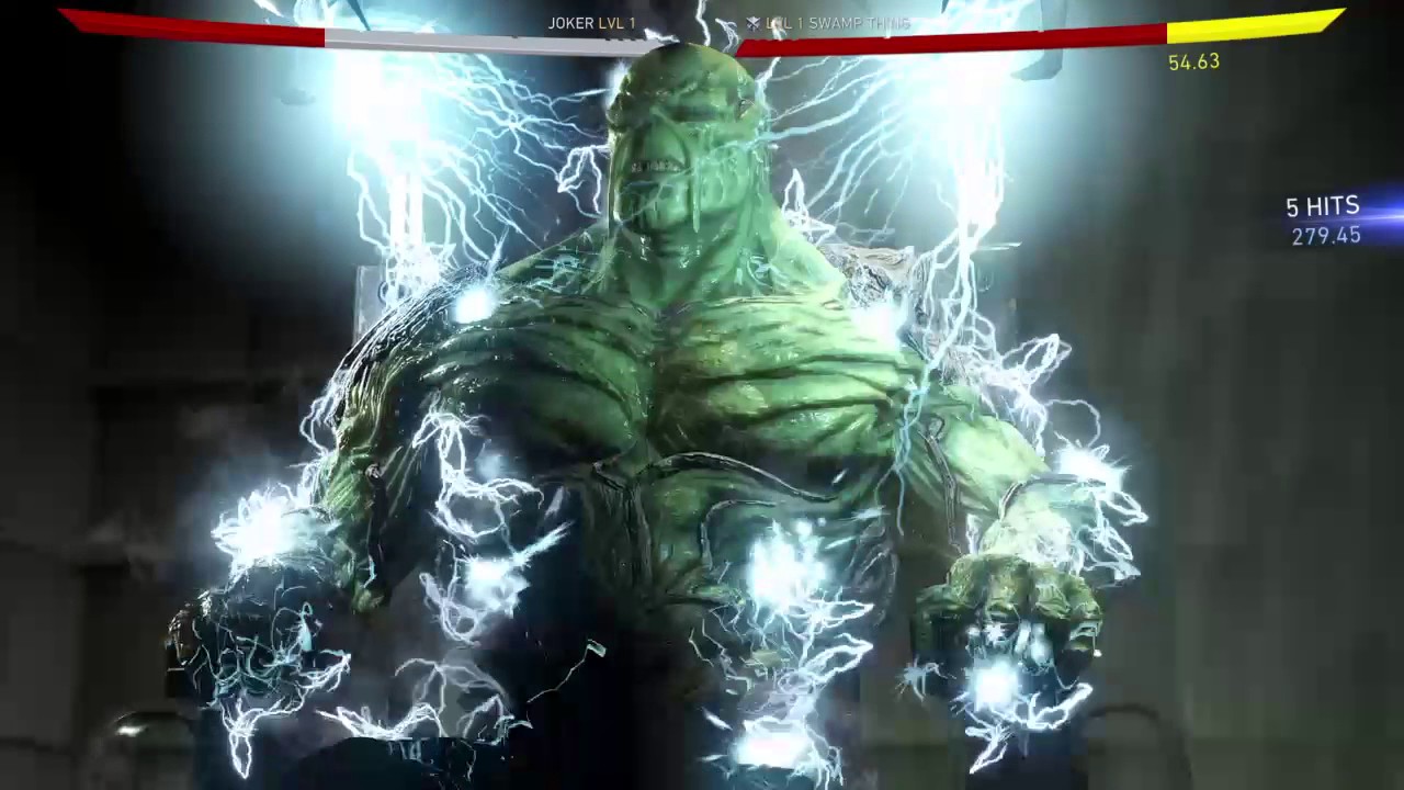 Injustice 2 Joker vs Swamp Thing