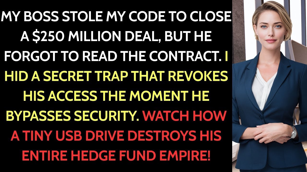 The USB Checkmate: How a Contract Clause Crushed a Hedge Fund Boss ♟️