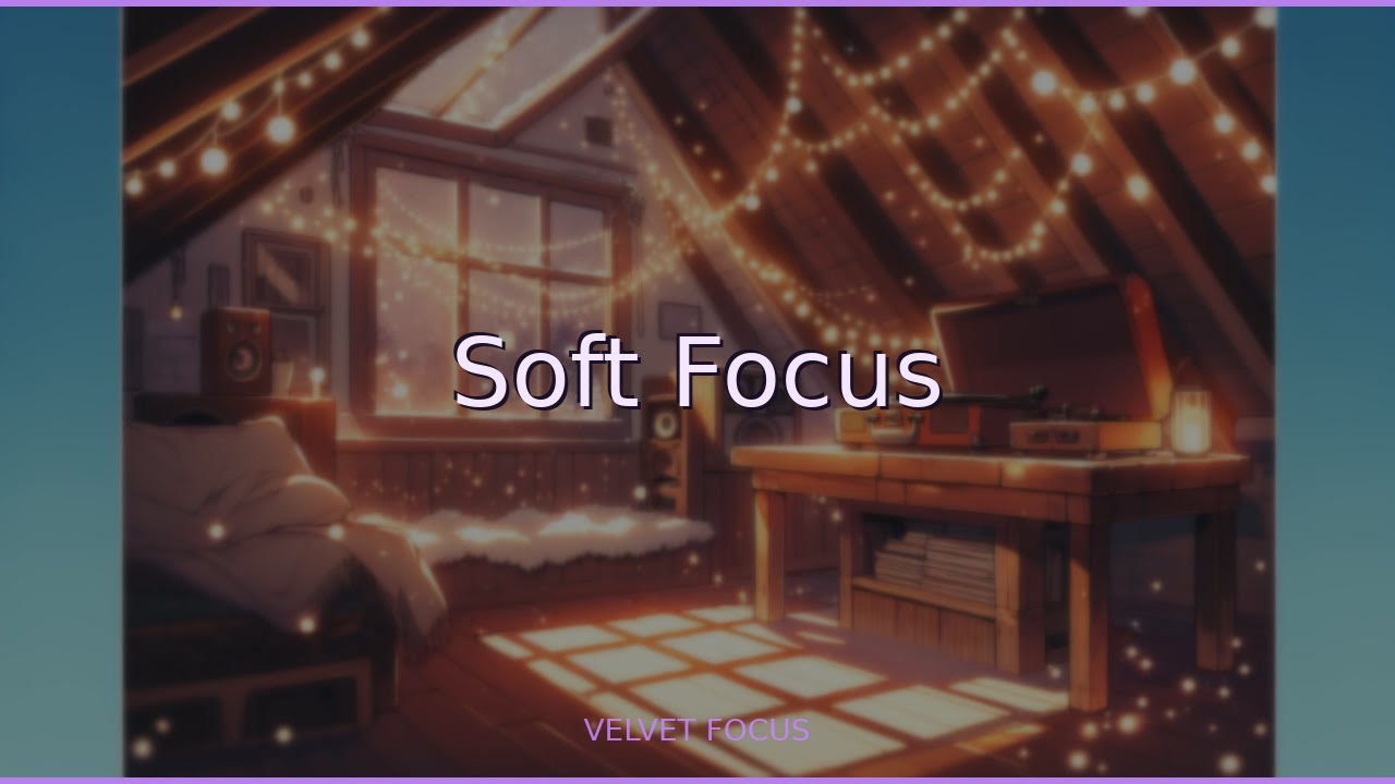 ☕ Soft Focus — Chill Lo-Fi for Deep Focus | Velvet Focus