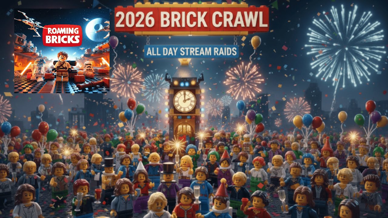 2026 Brick crawl stream raid #lego #afol #legolive #buildinglego #colab #latest