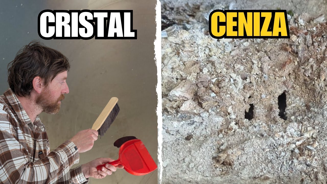 Cómo Limpiar la chimenea de leña y los CRISTALES NEGROS (Paso a paso)